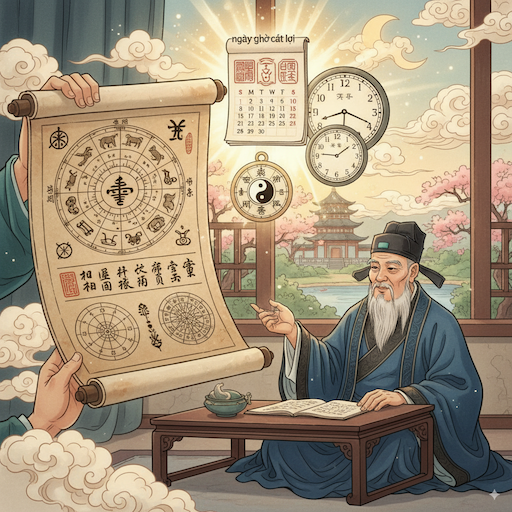 Dịch vụ xem ngày giờ cát lợi - Vũ Trụ Phong Thuỷ